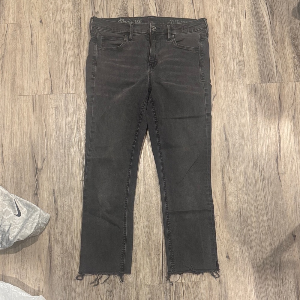 Madewell Black Ankle Jeans